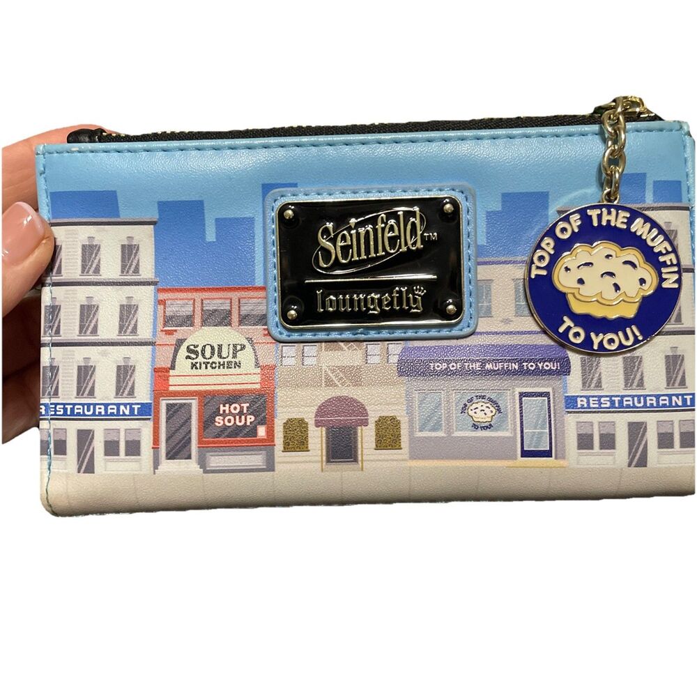 Loungefly Seinfeld Wallet Read Tiny Flaw